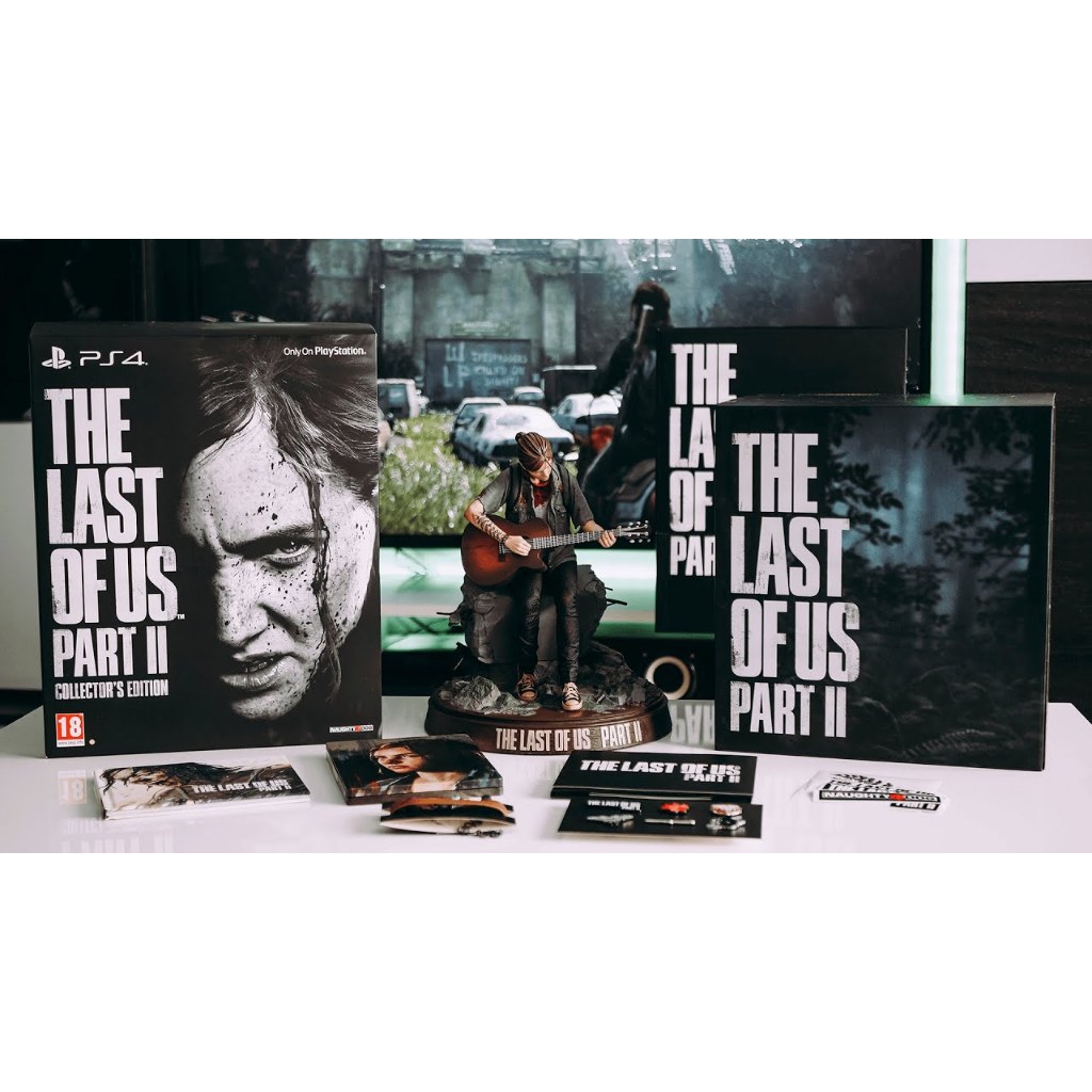 Figure Ellie The Last of Us Part II Collector Edition + Box Collector Original PS4