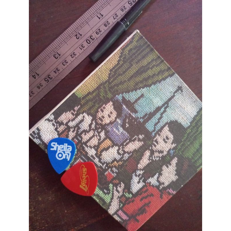 CD Original Album Berlayar Sheila on 7 + Pick Eross Adam (Rare)