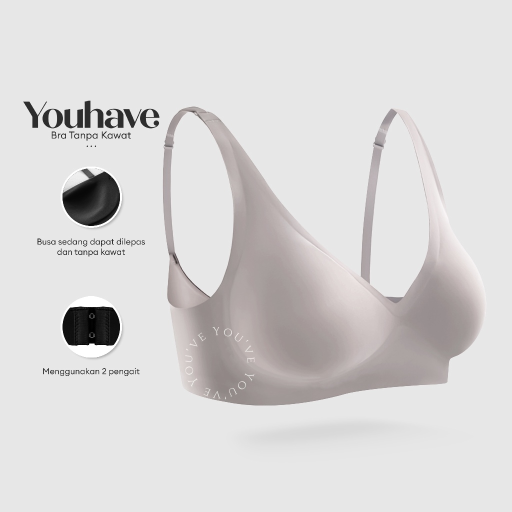 You’ve ( YouHave ) BH Bra Wanita Seamless Bra BH Seamless Busa Tanpa Kawat 100158