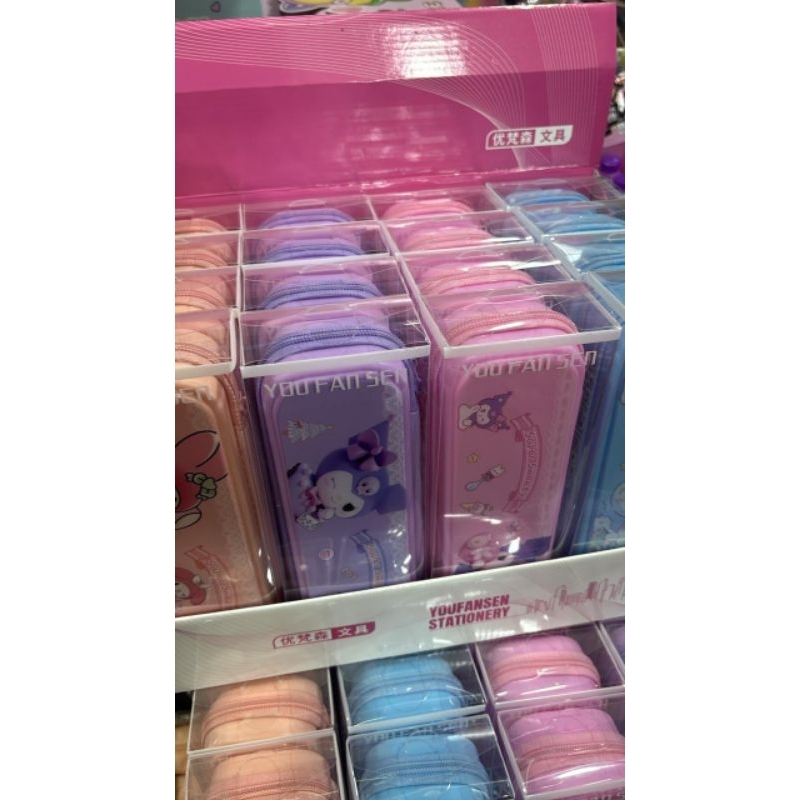 

1 BOX KOTAK PENSIL SANRIO CASE PREMIUM ISI 16