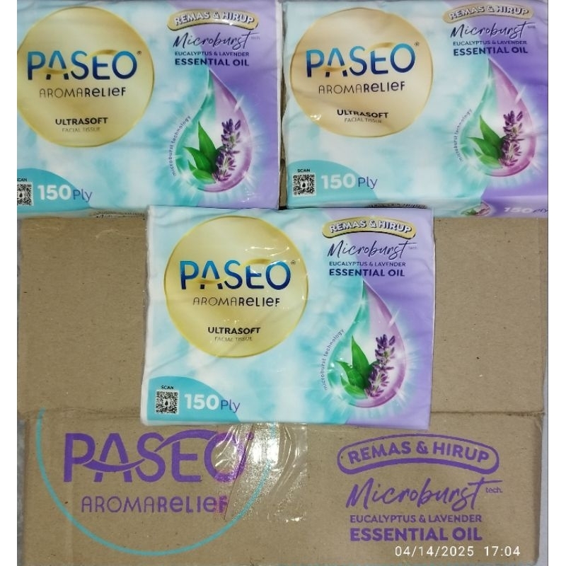 Paseo AromaRelief/ Tisu Paseo/ultrasoft