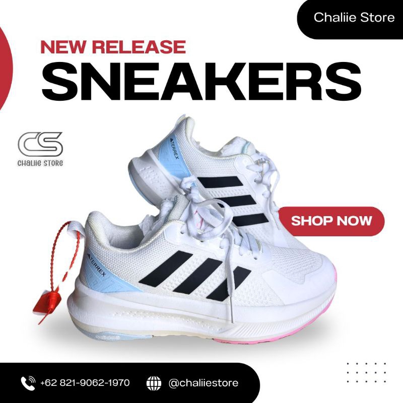 SNEAKERS (TERLARIS-COD) Sepatu Adidas Makassar - Sepatu Adidas Terrex Shoes - Sepatu Pria Wanita