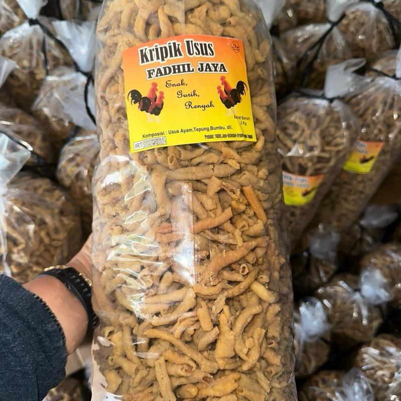 

Keripik Usus Ayam 500gram KRIUK RENYAH