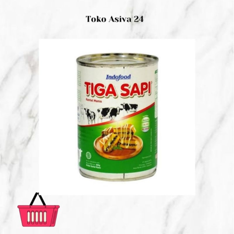 

Tiga Sapi kaleng susu kental manis 3sapi