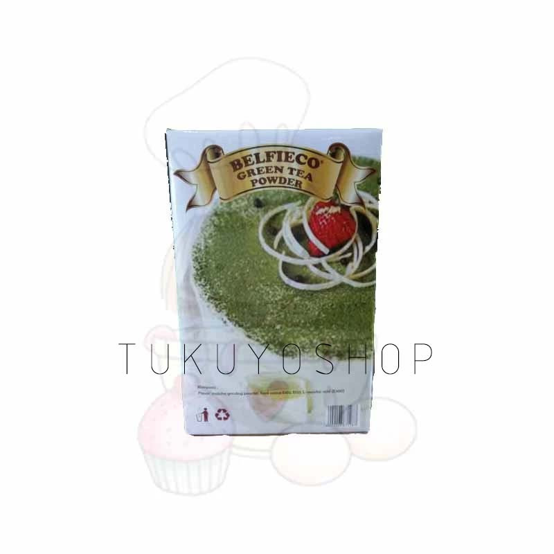 

Belfieco Green Tea / Matcha Powder 100 gr. Teh Hijau Bubuk.