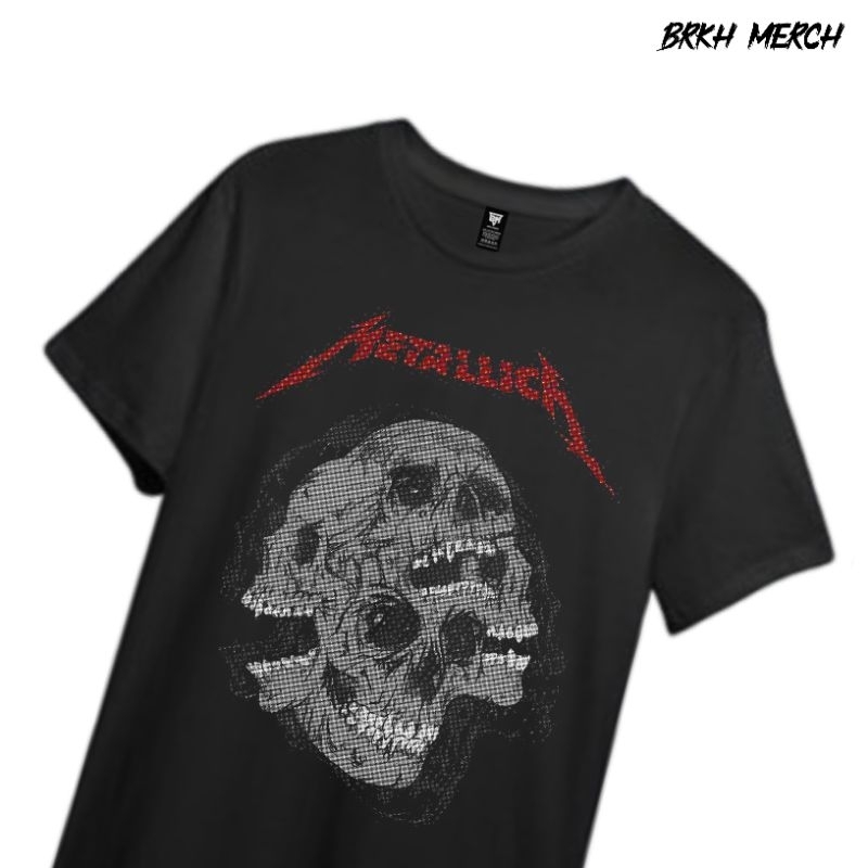 KAOS BAND METALLICA UNISEX PRIA WANITA