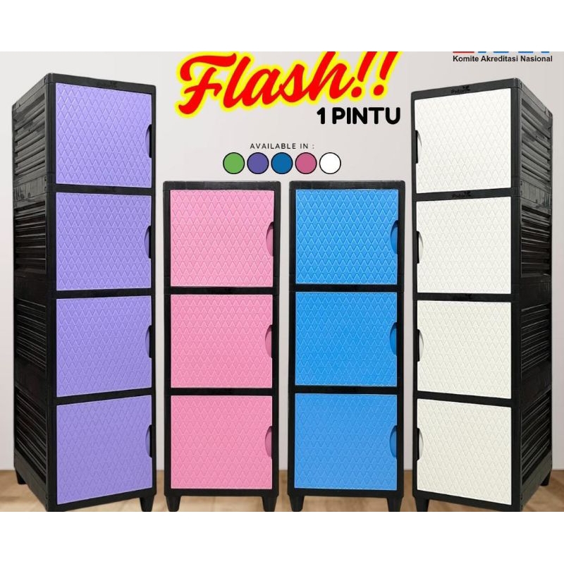 lemari pakaian 4 pintu