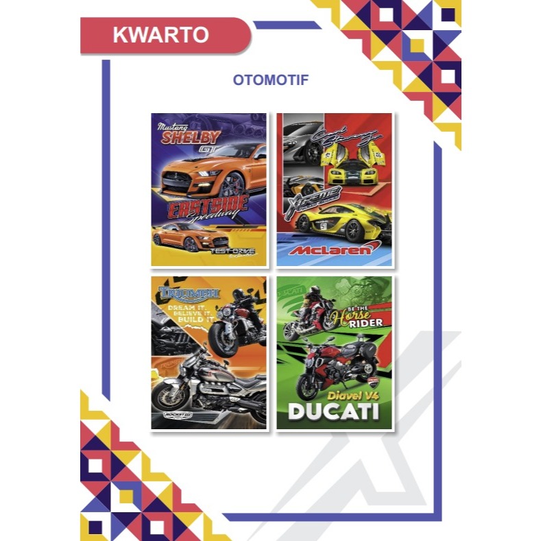 

RB Buku Tulis XBook 58 Lembar x 10 Buku