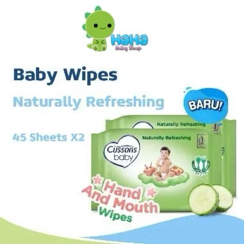 Cusson baby wipes 50 sheets BELI 1 GRATIS 2