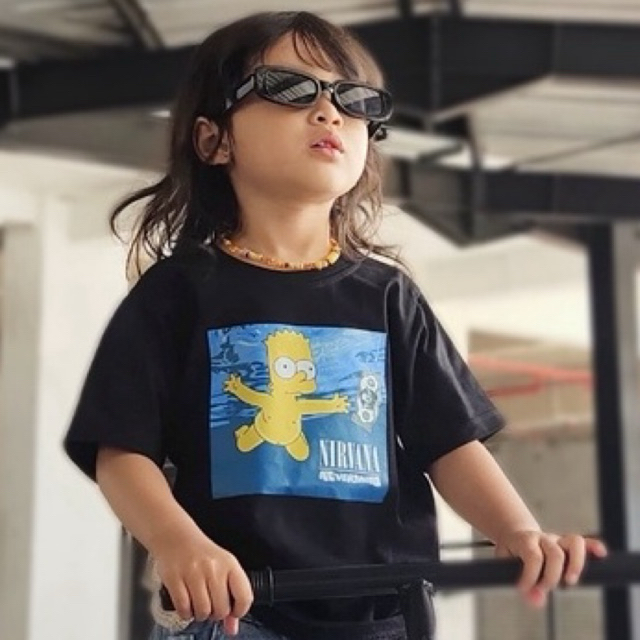 NIRVANA | KAOS NIRVANA ANAK |  KAOS BAND ANAK NIRVANA | BAJU SKENA ANAK -  THRESHOLD KIDS