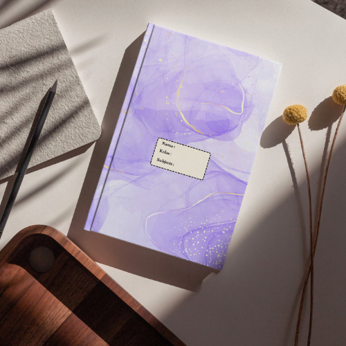 

[ Isi 10 Lembar ] SAMPUL BUKU CUSTOM NAMA AESTHETIC