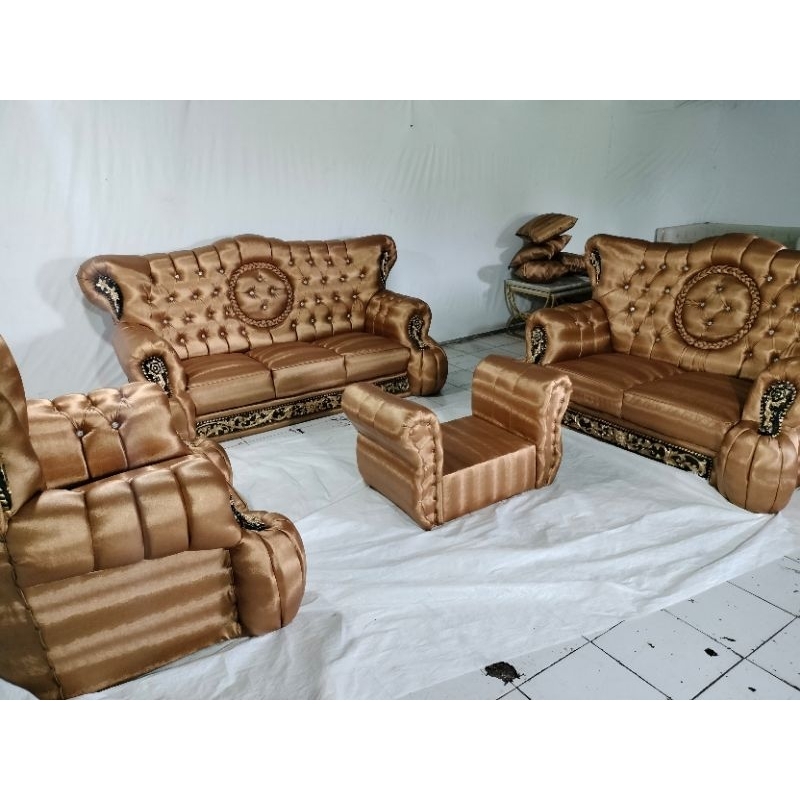 Sofa cellini mewah / jaguar / sofa mewah