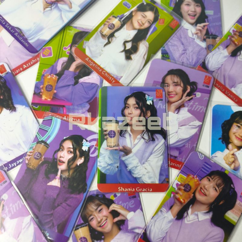 Photocard Chatime x JKT48