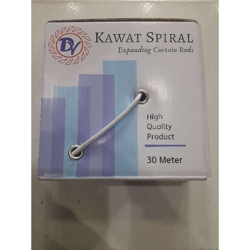 Tali kawat spiral gorden harga grosiran isi 30meter
