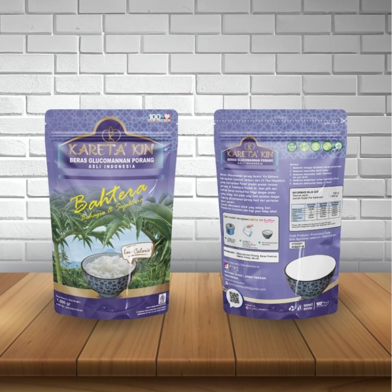 

Kareta Kin Bahtera (Beras Premium Lapisan Tepung Porang)