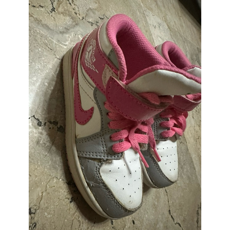 preloved airjordan nike pink anak perempuan insole 17.5cm