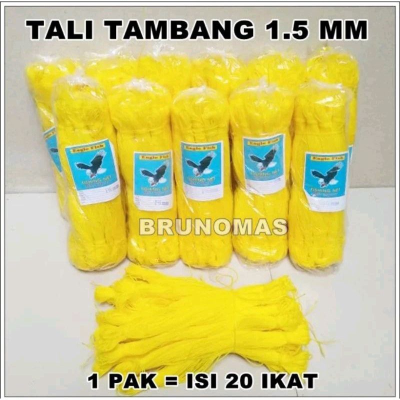 

Tali tambang 1mm Tali tampar 1mm / Tampar plastik buat pasang keramik / Benangi