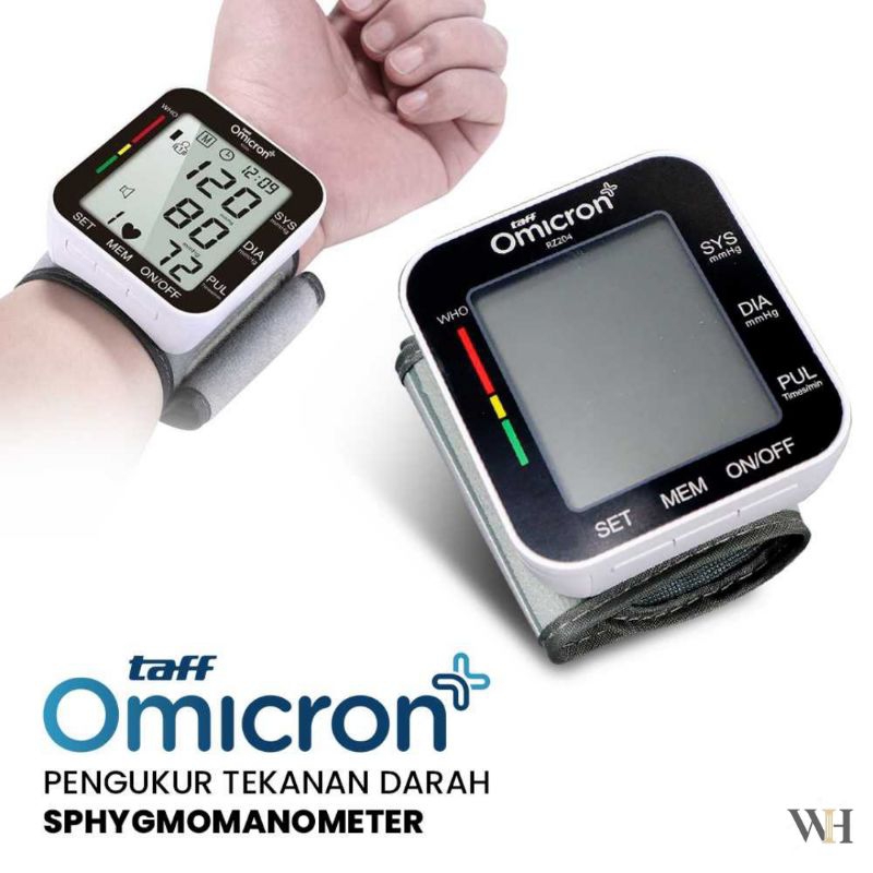 Tensimeter Digital Pengukur Tekanan Darah Bahasa Indonesia - RZ-204