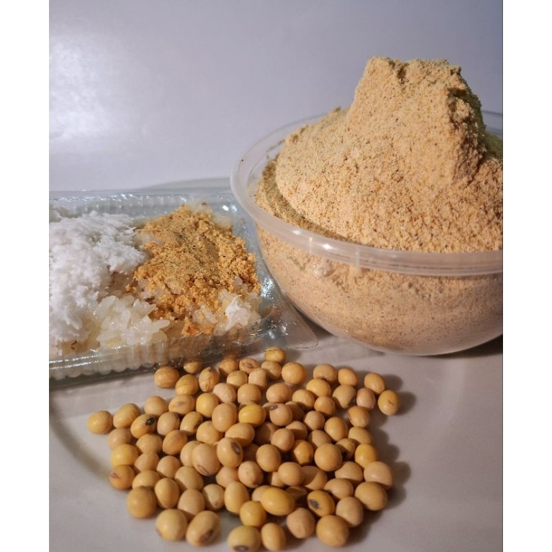 

Bubuk Kedelai/Bumbu Ketan Dari Kedelai Gurih dan Manis