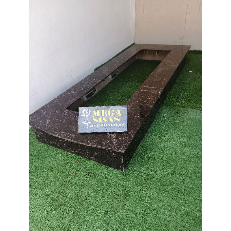 BODI MAKAM KIJING GRANIT MOTIP(160X60)/MAESAN GRANIT+PCKING KAYU