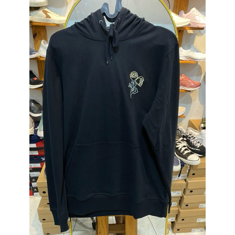 2 VARIASI WARNA CONVERSE HOODIE PRIA MEN KATUN GREY ORIGINAL COD BORDIR