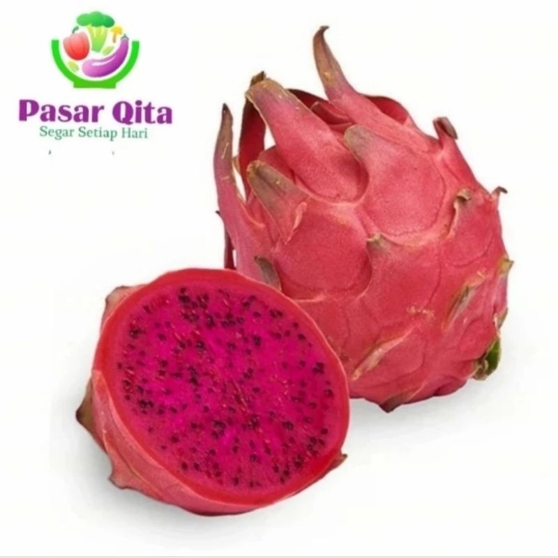 

Buah Naga Merah Segar - per 500 Gram ( Pasar Qita )