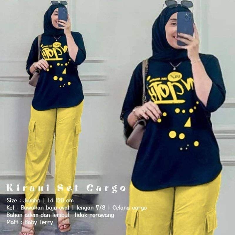 KIRANI SET CARGO#BABYTERRY#PREMIUM#OVERSIZE