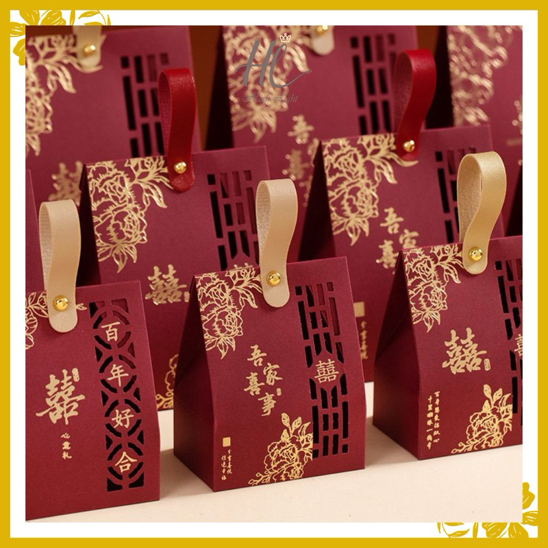 

HIGHLIGHT | Paperbag Handuk / Paperbag Kotak Souvenir Sangjit Shuang Xi / Kotak Permen Souvenir Wedding Teapai