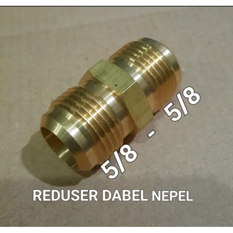 Reduser Dobel Nepel 5/8 x5/8  Sambungan Pipa Ac