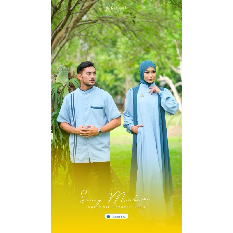 Dress mom sarimbit siang malam by kukasih