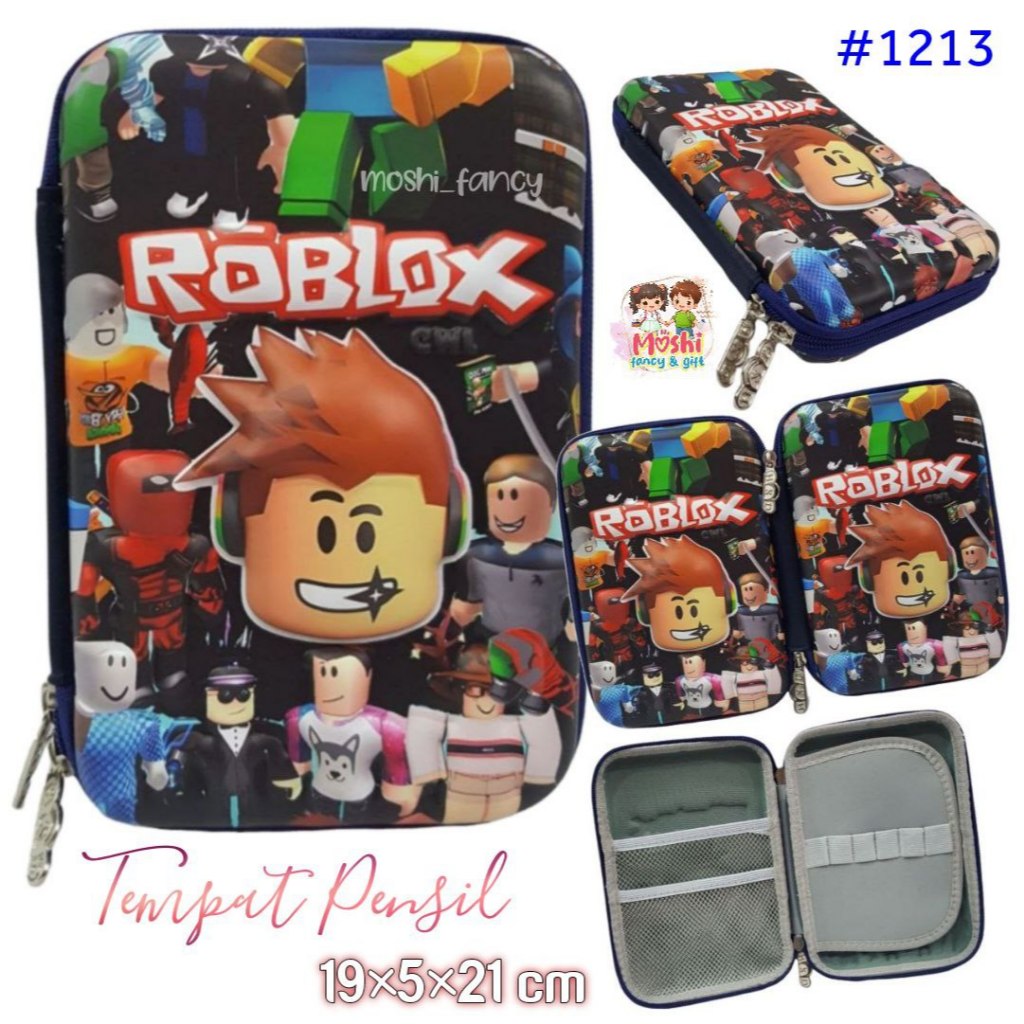

Tempat Pensil Motif Minecraft dan Roblox / Alat Tulis Roblox / Stationary Minecraft dan Roblox /