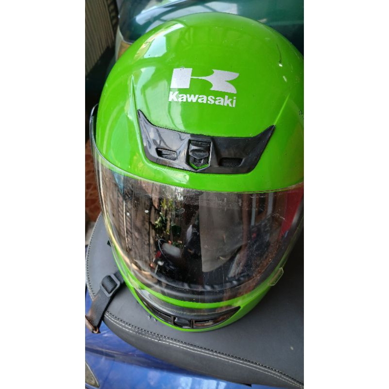 helm ori kawasaki ninja #