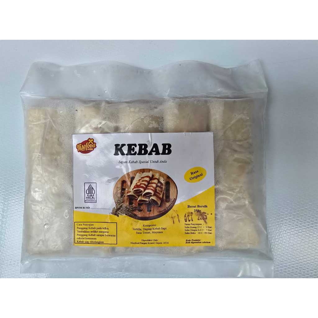 

Frozen Kebab Mini Daging Sapi Cemilan Makanan Sehat Enak Isi 5pcs