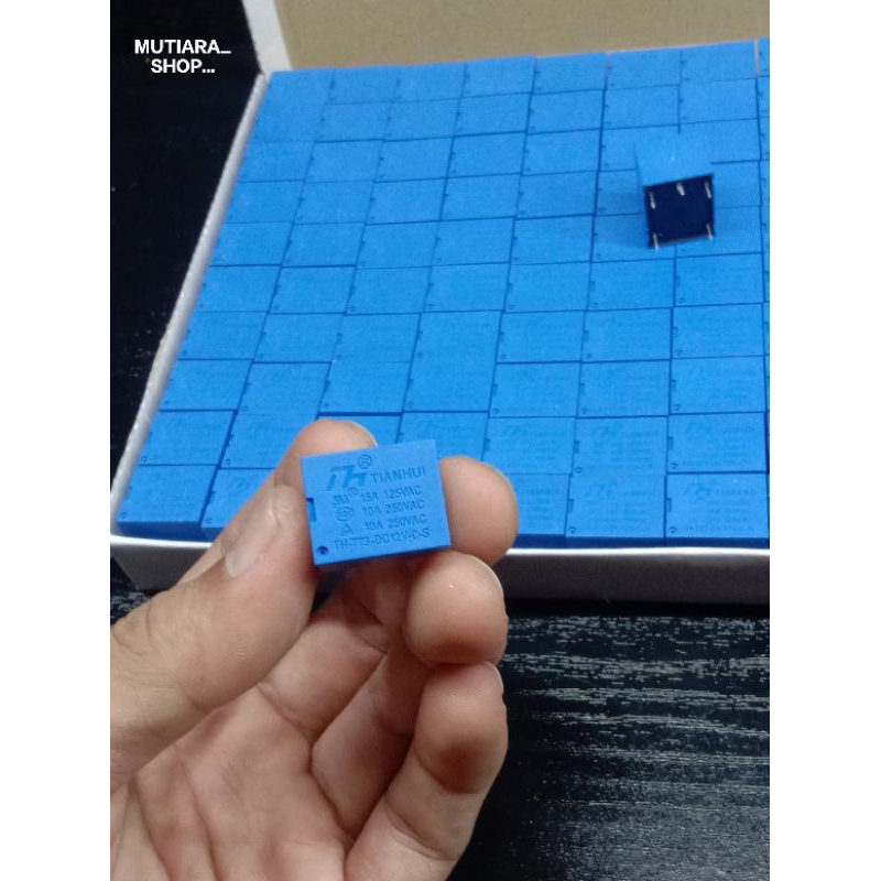 Relay DC 12v 10a relay 5kaki