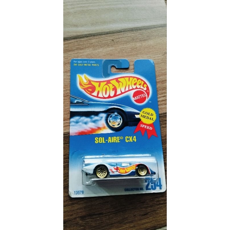 SOL-AIRE CX4 HOTWHEELS GOLD MEDAL