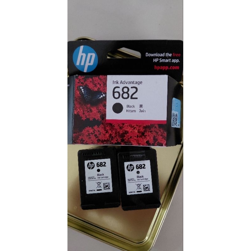 Catridge Original HP 682 Black BEKAS