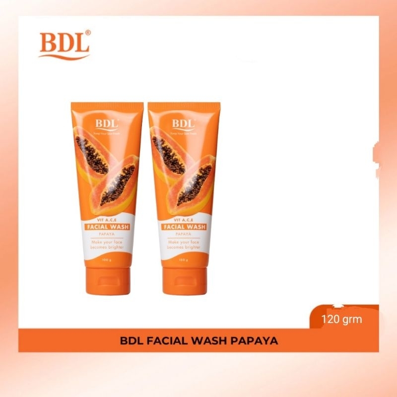 Facial wash papaya
