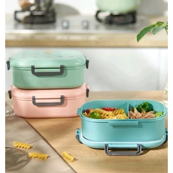 Kotak Makan Microwave Safe Tempat Bekal Anak Anti Tumpah Kotak Makan BPA FREE