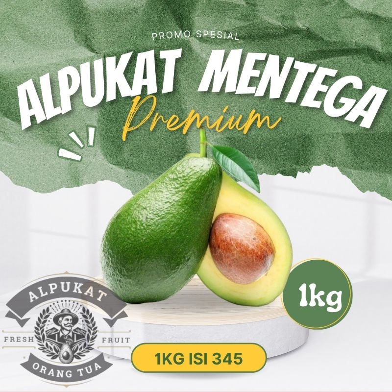 

alpukat mentega premium 1kg dikirim dalam keadaan mentah