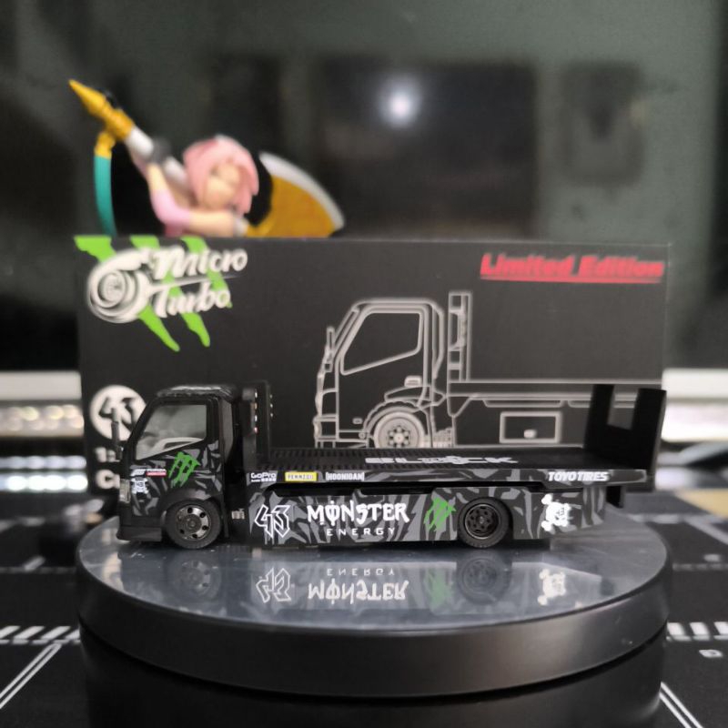 micro turbo costum truck limited edition monster energy