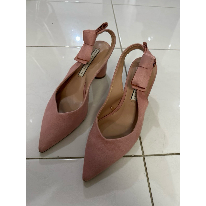 SEPATU HAK TINGGI WANITA MERK ZARA | WOMEN HEELS | PRELOVED