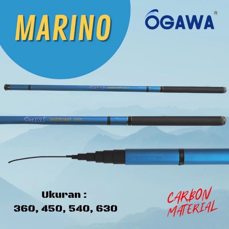 Joran Tegek Carbon Ogawa Marino 360 450 540 630 Action Medium Hard