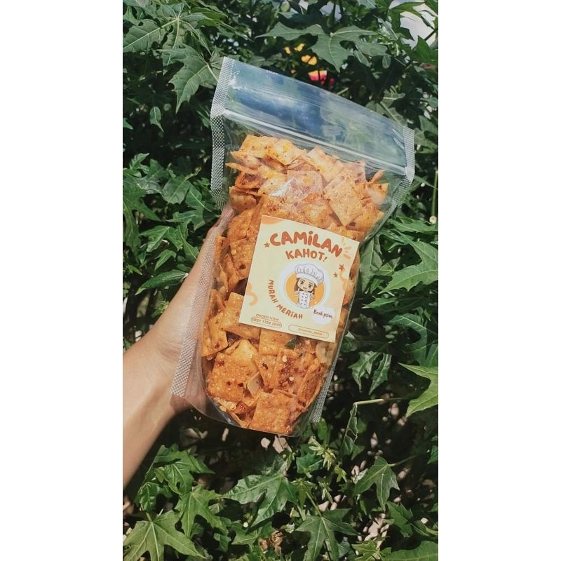 

Camilan keripik/keripik pangsit pedas/pangsit pedas