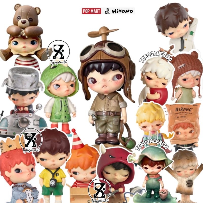 

STIKER HIRONO MINI STIKER POP MART WATERPROOF SUDAH CUTTING ISI 15 PCS