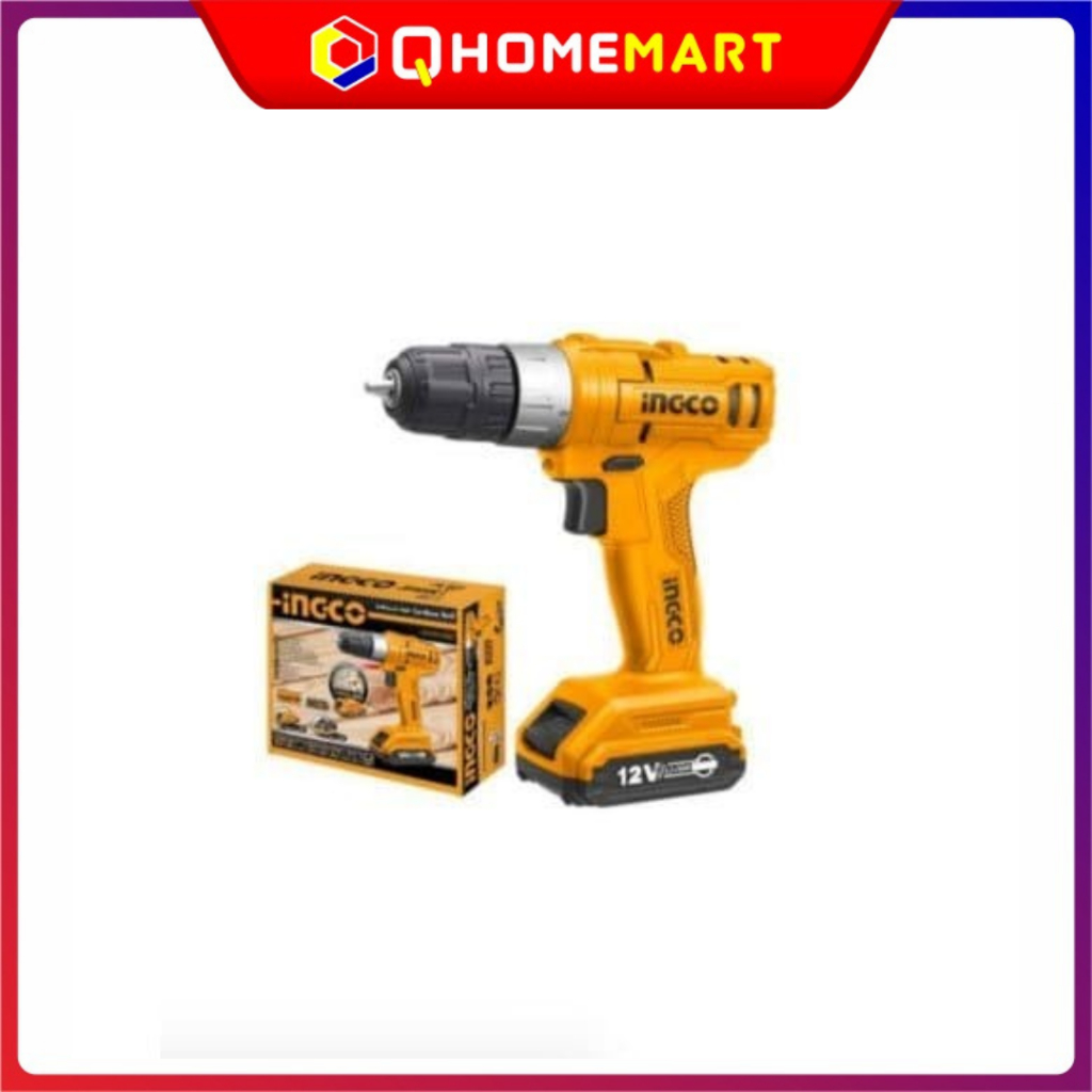 mesin bor cordless INGCO CDLI1211 12V