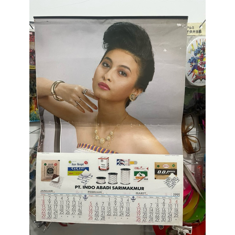 

kalender tahun 1995 untuk pajangan