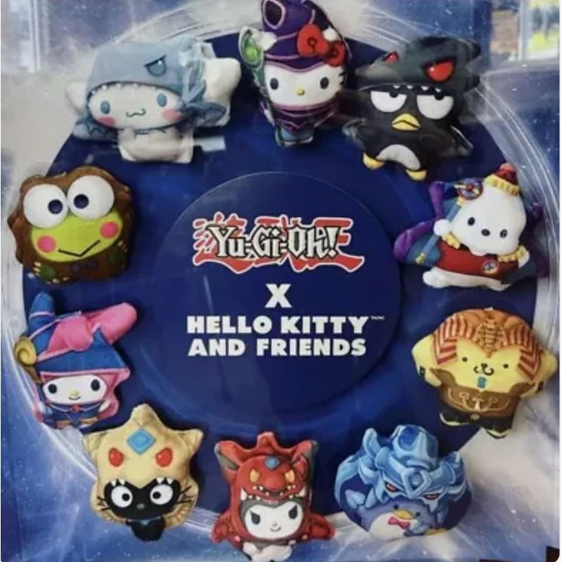 YugiOh Plushies Collab with Sanrio McDonalds Merchandise Complete Set 10pcs Include Pochacco Time Wi
