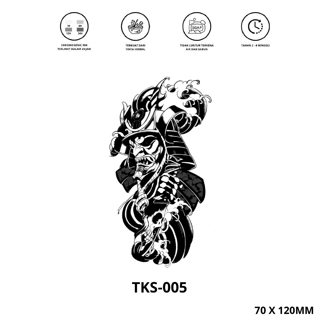 Tattoo Anime Jepang Tattoo Yakuza Tattoo Shikin Fujin Tattoo Temporer Tattoo Temporary