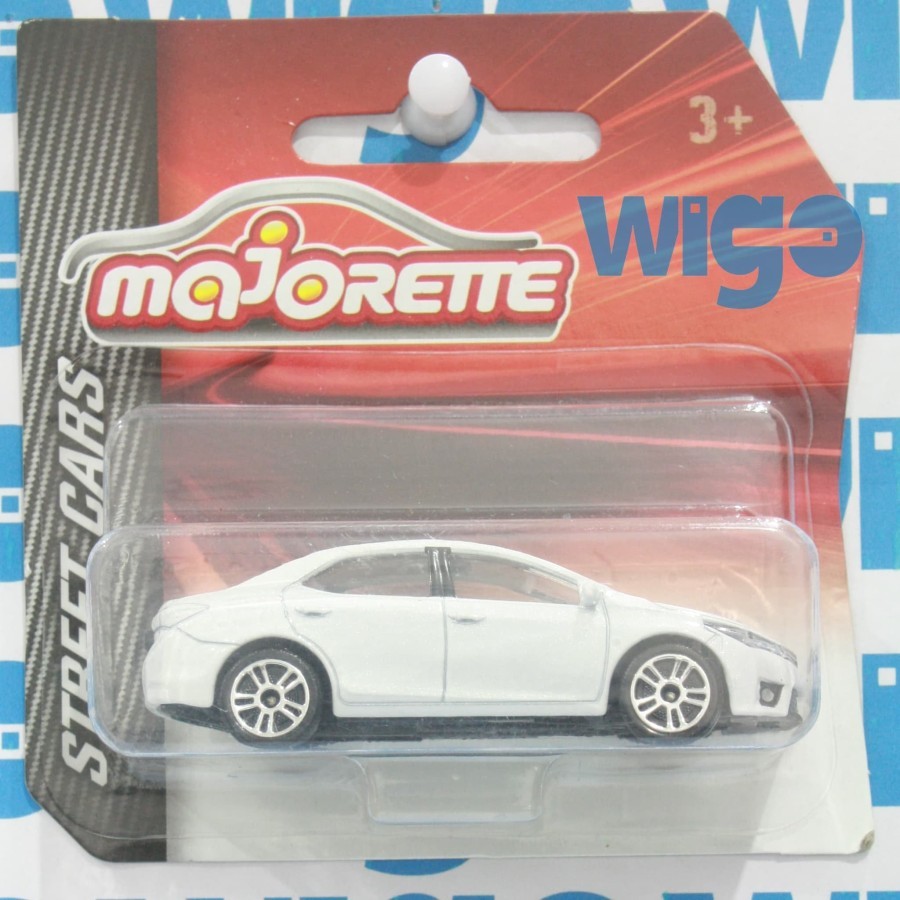 Majorette Error Toyota Corolla Altis putih Street Cars Ast. Diecast