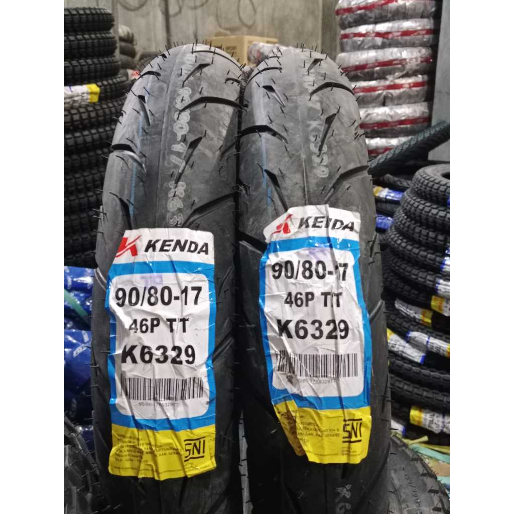 BAN LUAR KENDA 60/80, 70/80, 80/80, 90/80, 50/90 ring 17 Kenda K6329